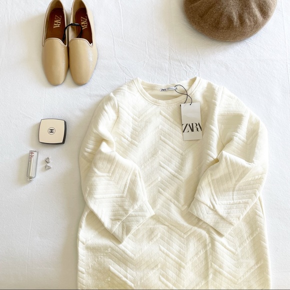 Zara Dresses & Skirts - ⚡️6hr sale⚡️Zara textured weave dress